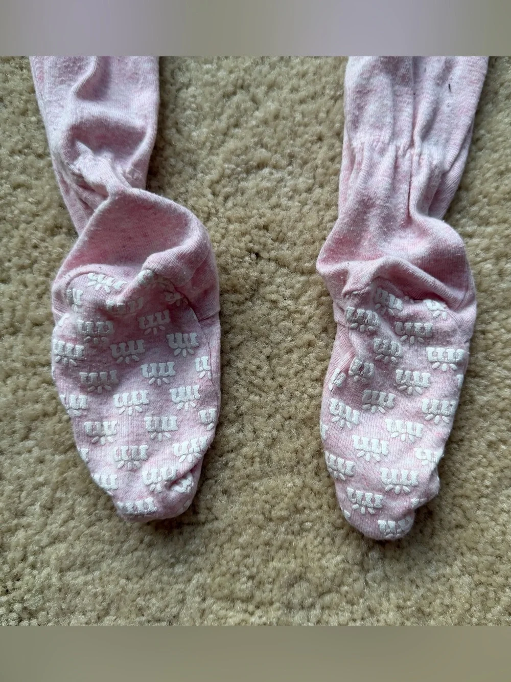 Magnetic Me Pink Footie One Piece Pajamas - 12-18 months 22-27 lbs - EUC